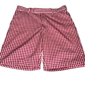 Ralph Lauren RLX Men's sz 34 Pink Fuschia White Check Golf